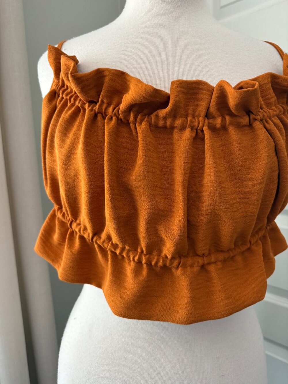 Pretty Garbage Strappy Open Back Tank Top : Small - Picture 3 of 6